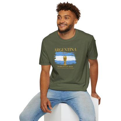 Unleash Your Argentine Passion! The Ultimate Football Fan T-shirt! World Cup 2026 Here We Come!