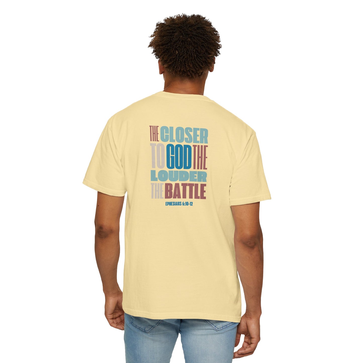 Spiritual Battle T-Shirt | Unisex Inspirational Tee | Faith-Based Comfort Wear