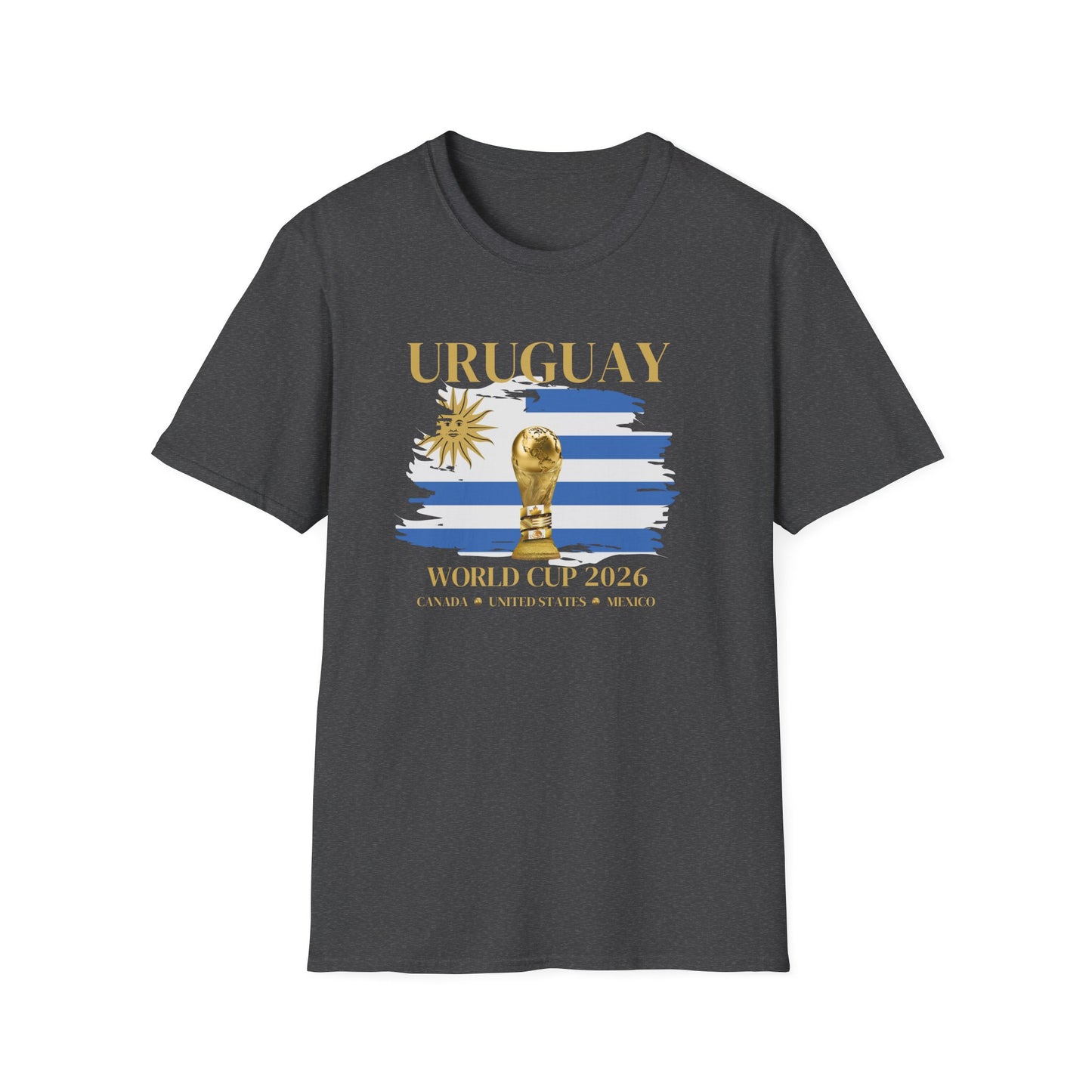 Vamos Uruguay! Por Honor. Por Gloria. For Uruguay! Unleash Your Celeste Spirit with this Ultimate Uruguay Fan T-Shirt for World Cup 2026!