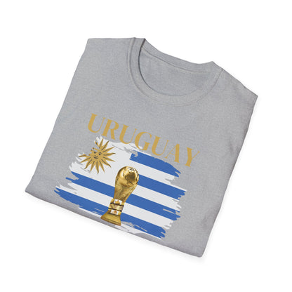 Vamos Uruguay! Por Honor. Por Gloria. For Uruguay! Unleash Your Celeste Spirit with this Ultimate Uruguay Fan T-Shirt for World Cup 2026!