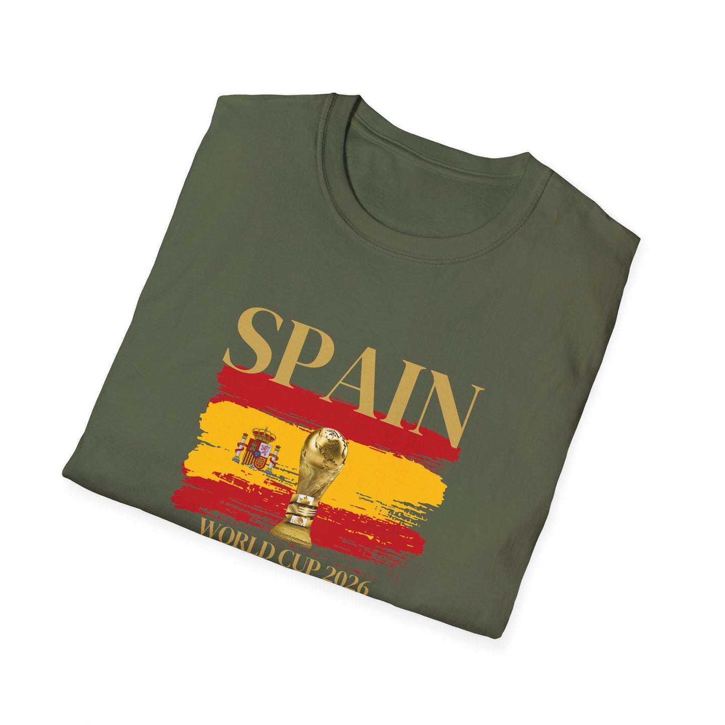 Vamos España! Aupa Espainia! Glory Awaits For You! Cheer Loud And Strong with this Ultimate Spanish Football Fan T-shirt!  World Cup 2026 Here We Come!