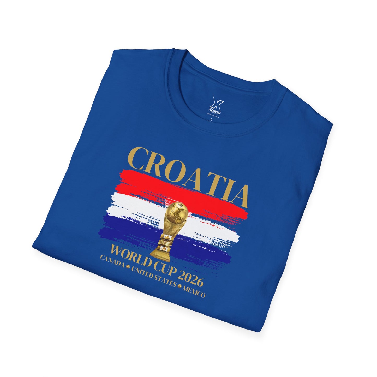 Game On, Croatia! The Ultimate Football Fan T-shirt! World Cup 2026 Here We Come!