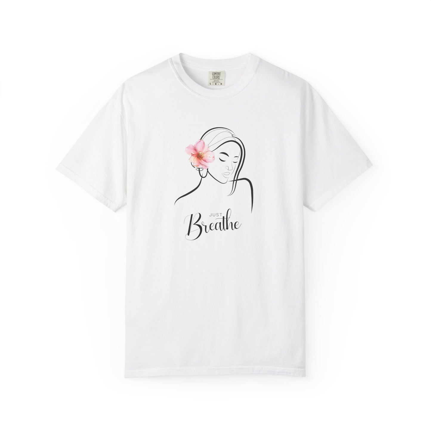 Just Breathe Graphic T-Shirt- Take a deep breath, relax, and wear your peace.