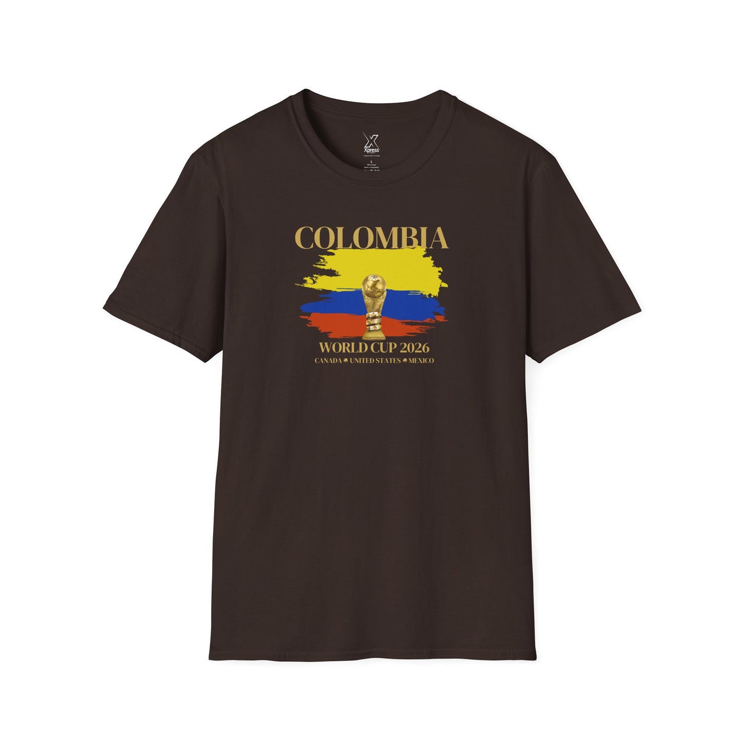 Show Off Your Colombian Pride! The Ultimate Football Fan T-shirt! World Cup 2026 Here We Come!