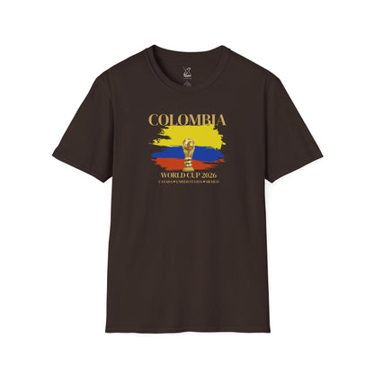 Show Off Your Colombian Pride! The Ultimate Football Fan T-shirt! World Cup 2026 Here We Come!