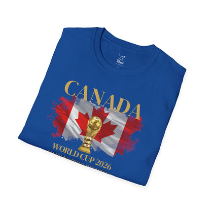 Celebrate Your Canadian Pride – with this Canada World Cup Unisex T-Shirt, Soccer Fan Apparel, Sports Tee, Gift for Football Lovers, 2026 Championship Shirt