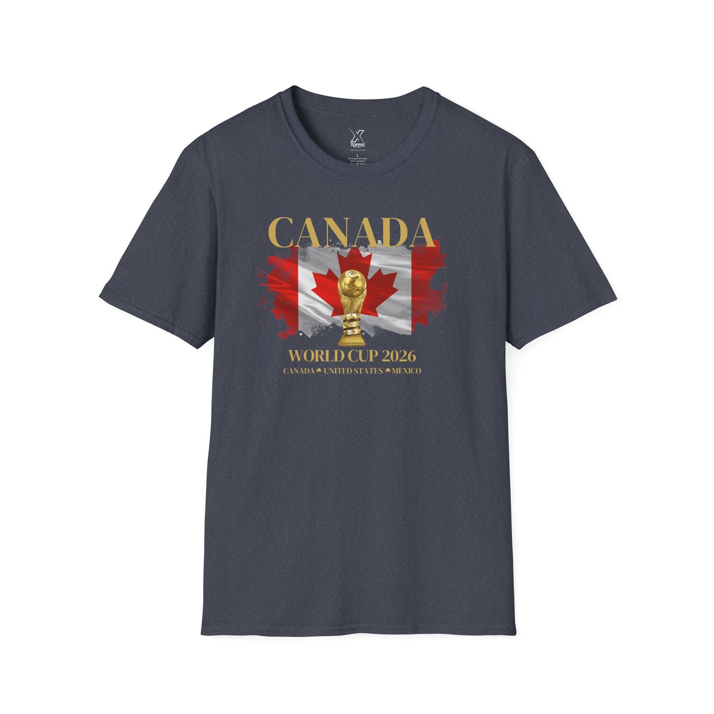 Celebrate Your Canadian Pride – with this Canada World Cup Unisex T-Shirt, Soccer Fan Apparel, Sports Tee, Gift for Football Lovers, 2026 Championship Shirt