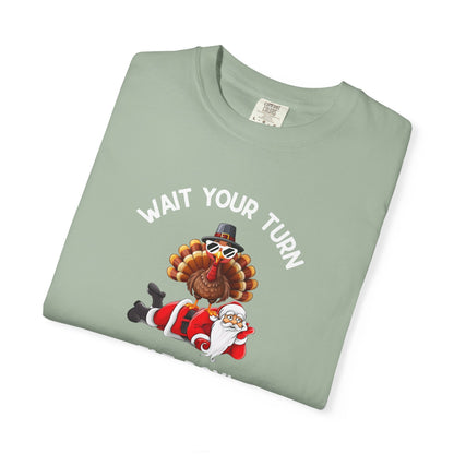Funny Holiday T-Shirt | Thanksgiving Tee I Merry Christmas Tee | Humorous Unisex Graphic Top | Family Reunion Apparel