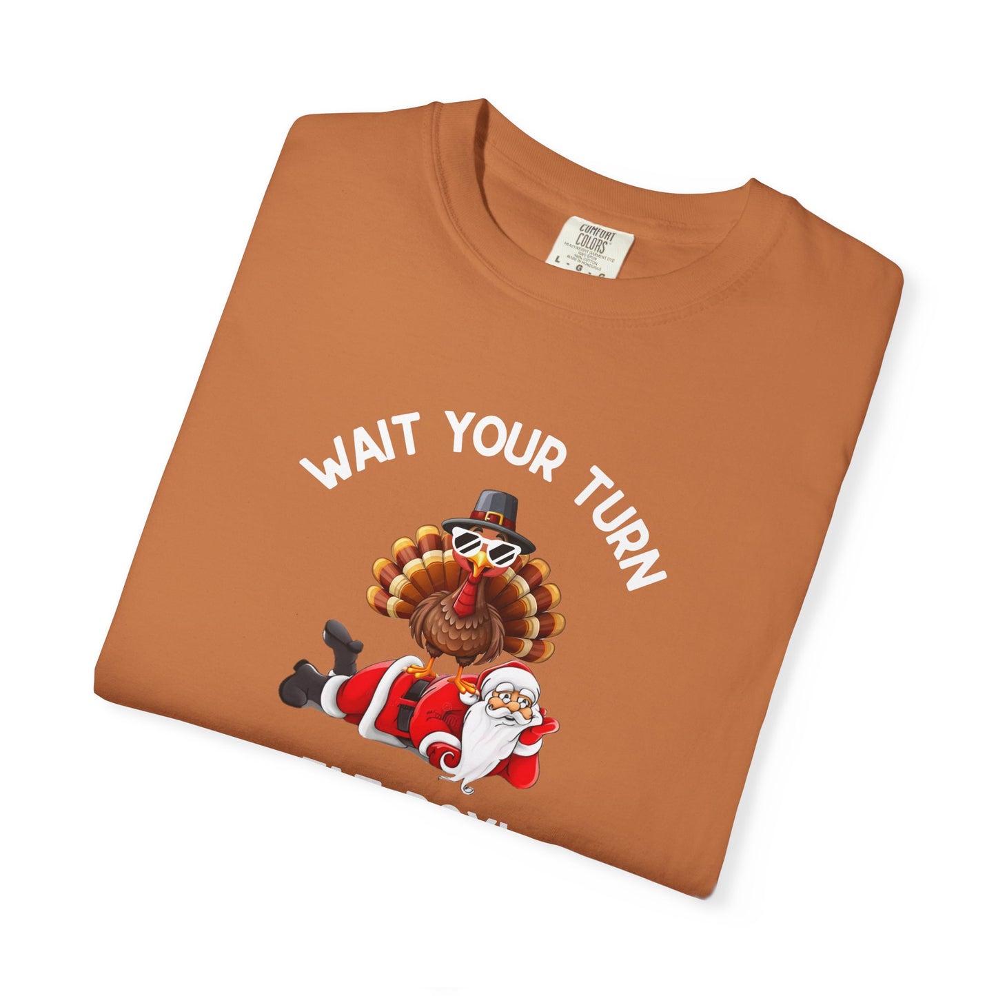 Funny Holiday T-Shirt | Thanksgiving Tee I Merry Christmas Tee | Humorous Unisex Graphic Top | Family Reunion Apparel