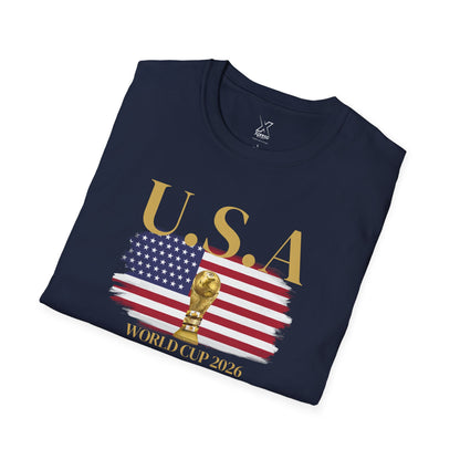 USA World Cup 2026 Fan Tee!. Show Your U.S.A Team Spirit in Style! Soccer Fan T-Shirt, Soft style Tee, Sports Apparel, Gift for Sports Lovers.
