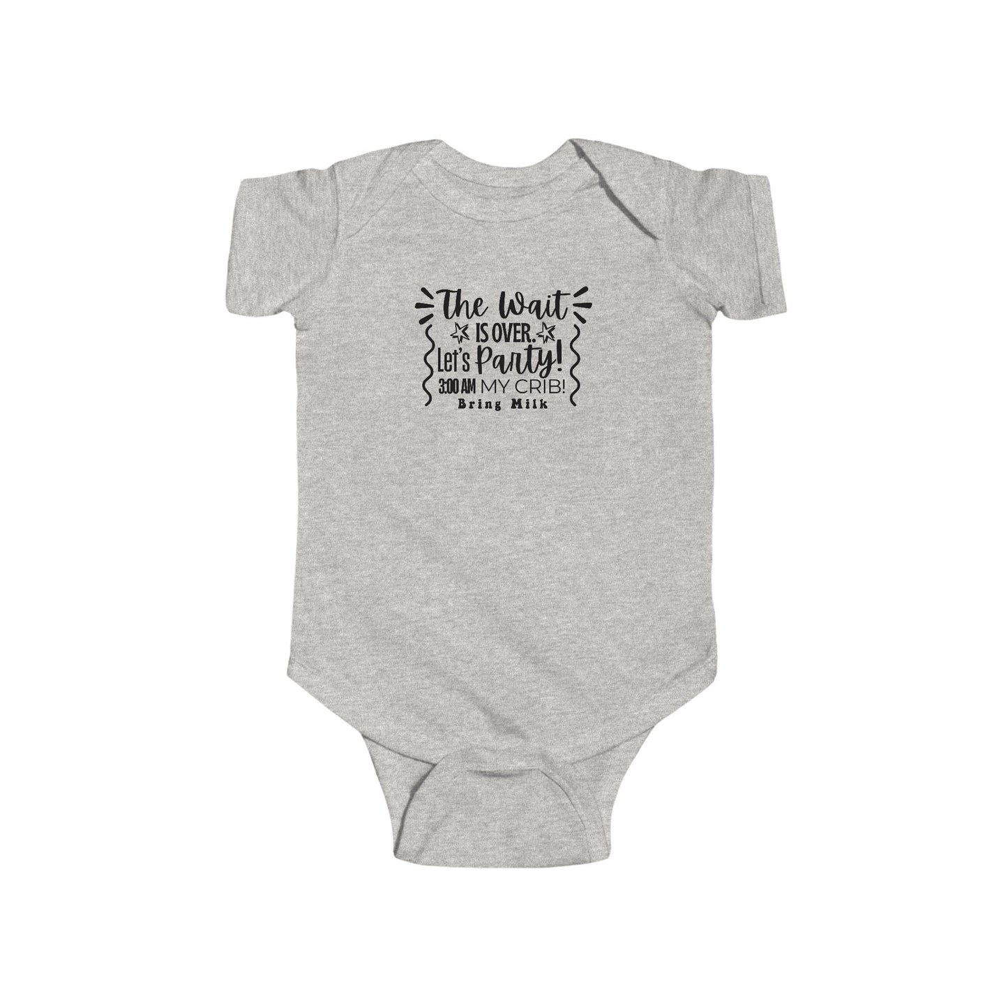 Let's Party Infant Bodysuit, Baby Shower Gift, Newborn Outfit, Cute Baby Clothes, First Birthday, Celebration Apparel