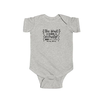 Let's Party Infant Bodysuit, Baby Shower Gift, Newborn Outfit, Cute Baby Clothes, First Birthday, Celebration Apparel