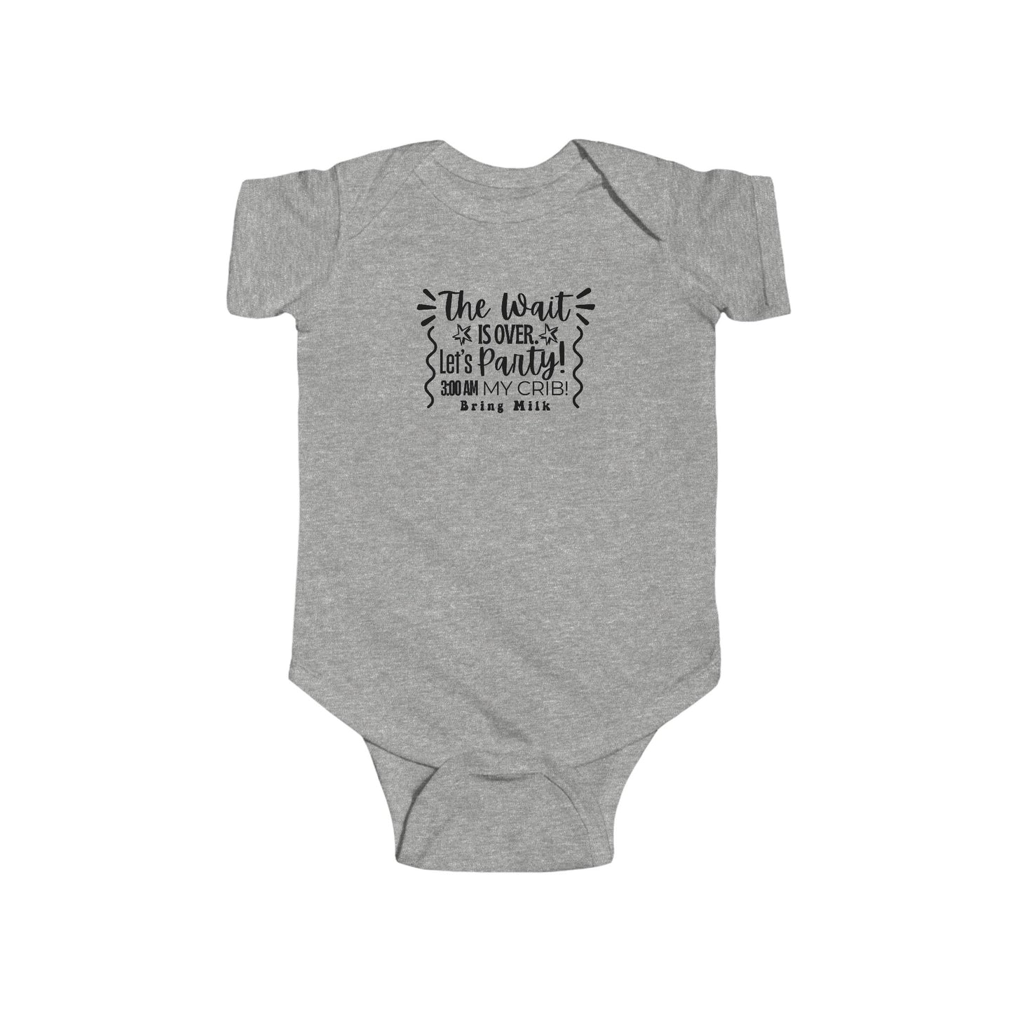 Let's Party Infant Bodysuit, Baby Shower Gift, Newborn Outfit, Cute Baby Clothes, First Birthday, Celebration Apparel