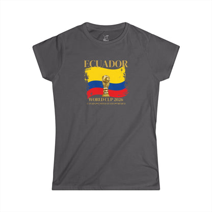 Vamos Ecuador!!!  Cheer your heart out!  Soccer Fan Gift, Sports Apparel Women, 2026 Shirt, Casual Sportswear