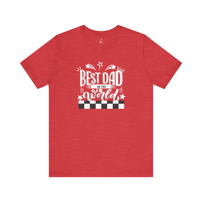 Best Dad Ever Unisex Tee – “Because Legends Deserve Comfort.” | Perfect Father’s Day or Christmas Gift | Funny Dad Shirt | Casual Family Tee