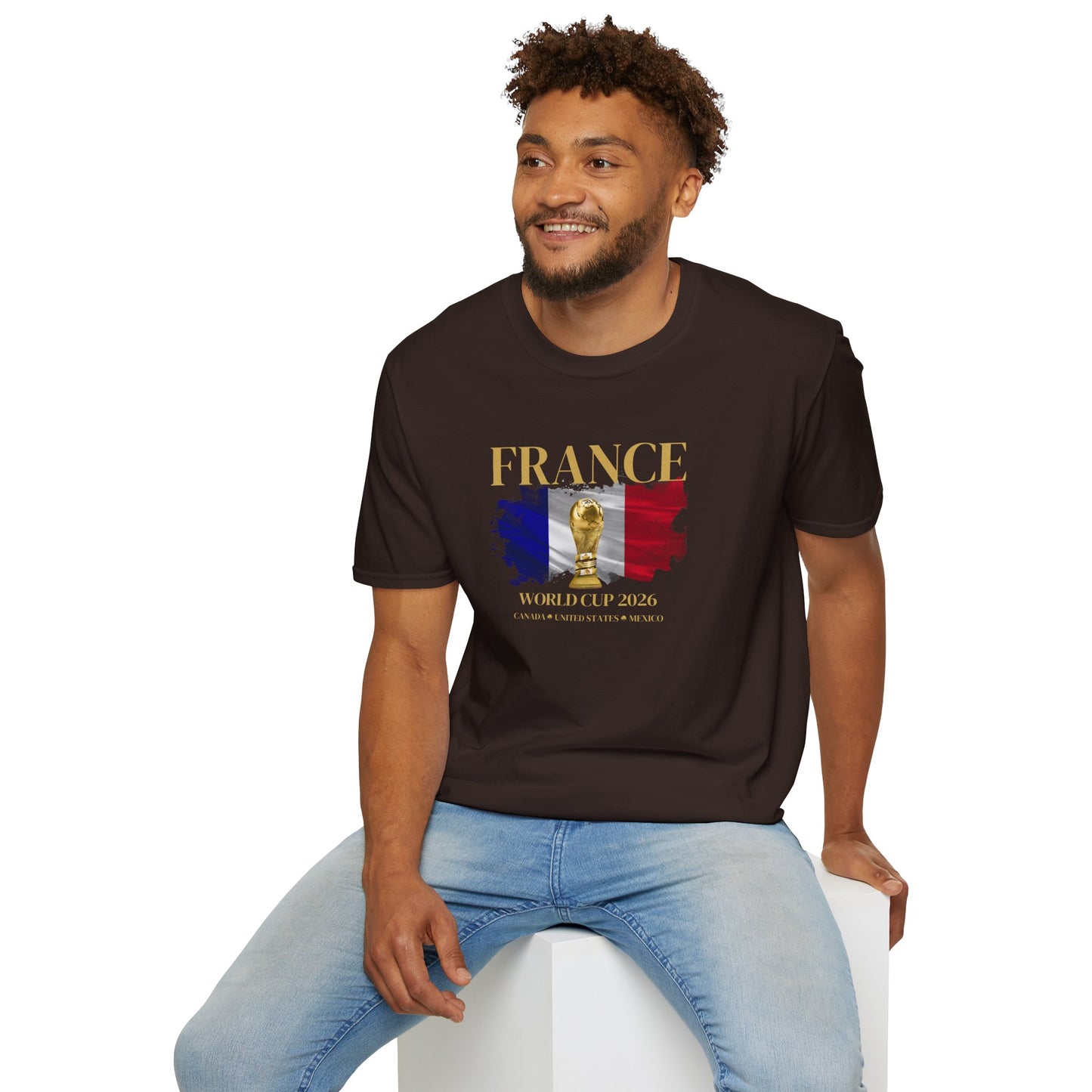Allez la France! Show your pride with this Ultimate Football Fan T-shirt!  World Cup 2026 Here We Come!