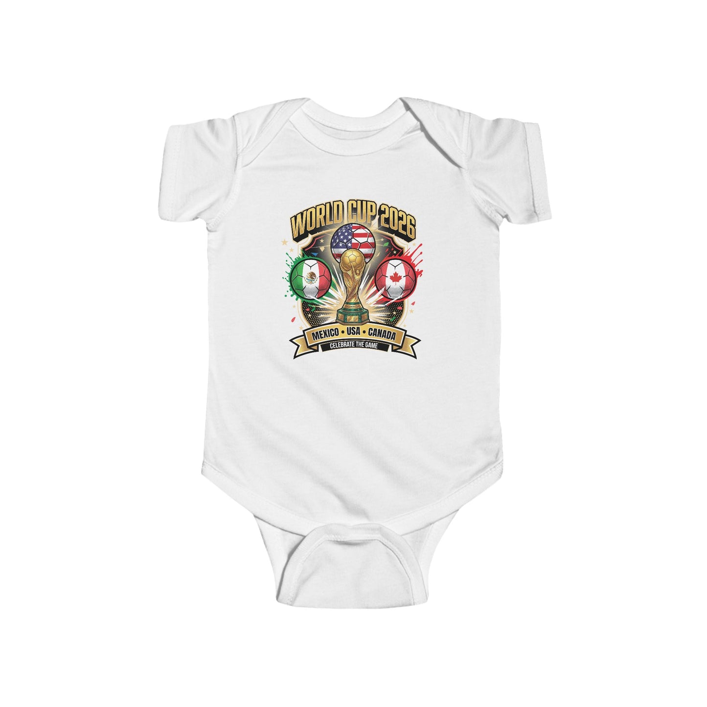 Cute World Cup 2026 Baby Outfit for Little Soccer Fans- Game Day for Future MVP of the Family! gifts, baby shower, Summer Games!