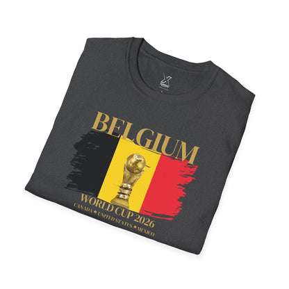 Belgians, Cheer Loud, Cheer Proud – Go Red Devils!  The Ultimate Football Fan T-shirt! World Cup 2026.  Here We Come!