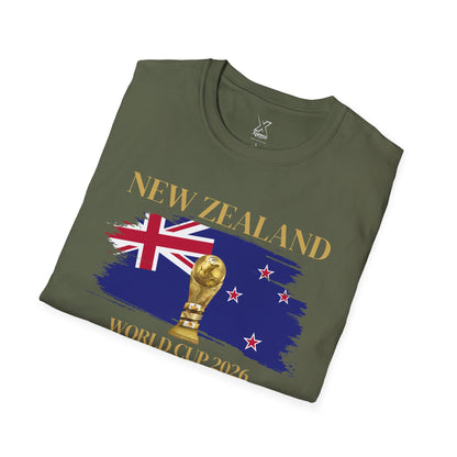 New Zealand What Are You Waiting For?  Show Your Spirit! The Ultimate Football Fan T-shirt!  World Cup 2026 Here We Come!