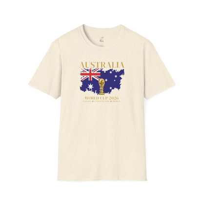 Australia, Awaken Your Aussie Spirit! The Ultimate Football Fan T-shirt! World Cup 2026.  Here We Come!