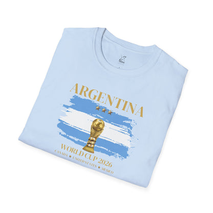Unleash Your Argentine Passion! The Ultimate Football Fan T-shirt! World Cup 2026 Here We Come!