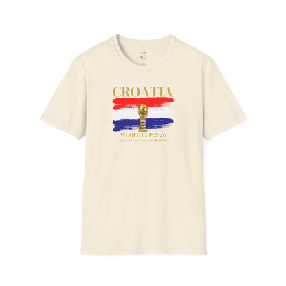 Game On, Croatia! The Ultimate Football Fan T-shirt! World Cup 2026 Here We Come!