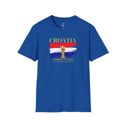 Game On, Croatia! The Ultimate Football Fan T-shirt! World Cup 2026 Here We Come!