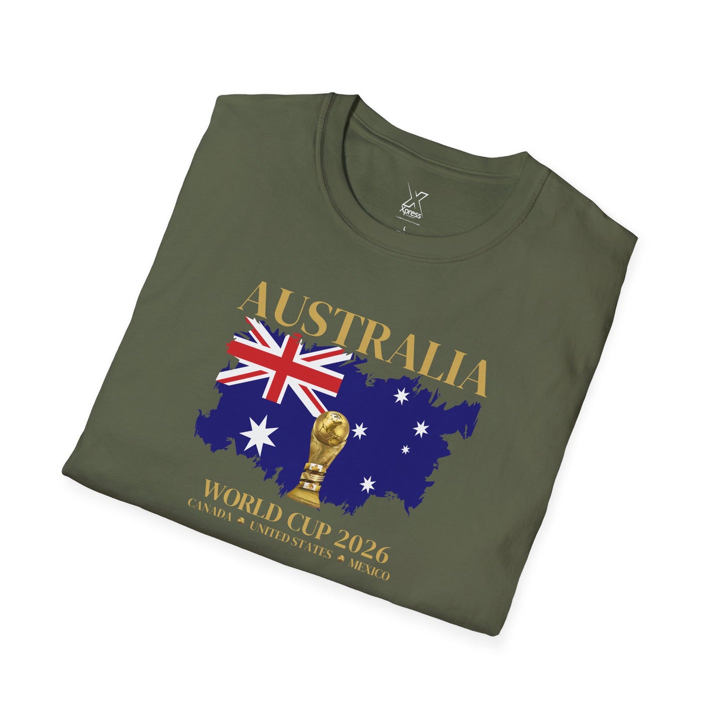 Australia, Awaken Your Aussie Spirit! The Ultimate Football Fan T-shirt! World Cup 2026.  Here We Come!