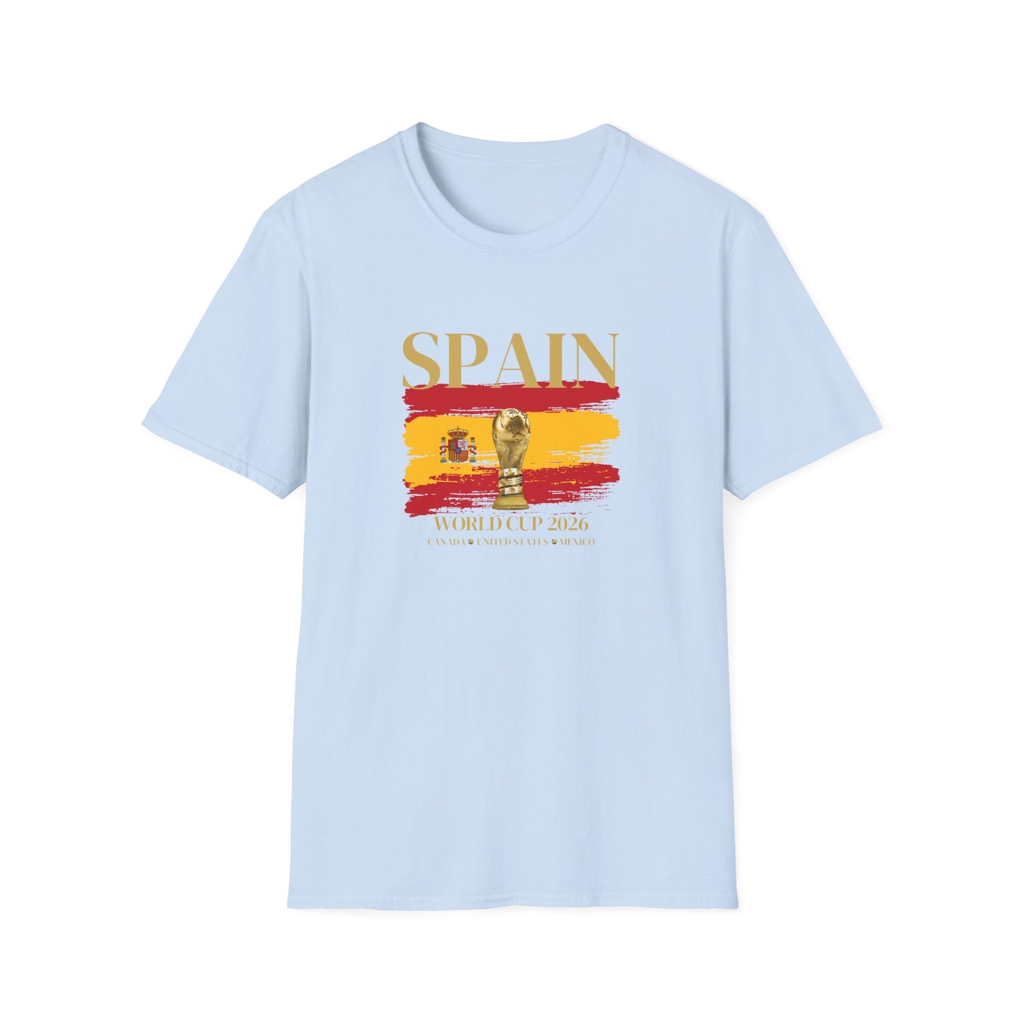 Vamos España! Aupa Espainia! Glory Awaits For You! Cheer Loud And Strong with this Ultimate Spanish Football Fan T-shirt!  World Cup 2026 Here We Come!