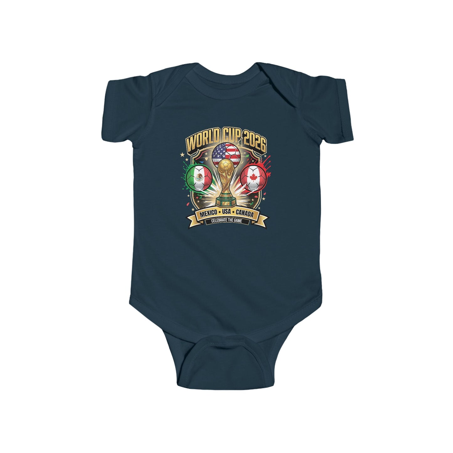 Cute World Cup 2026 Baby Outfit for Little Soccer Fans- Game Day for Future MVP of the Family! gifts, baby shower, Summer Games!