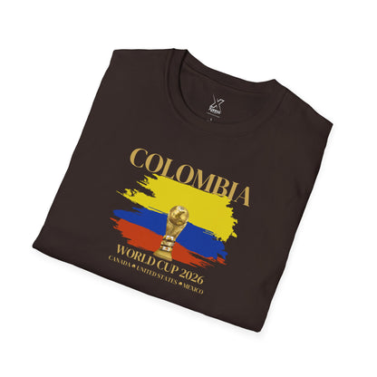 Show Off Your Colombian Pride! The Ultimate Football Fan T-shirt! World Cup 2026 Here We Come!