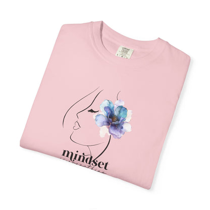 Mindset Is Everything Unisex Tee – Feed Your Mind. Fuel Your Growth. | Inspirational Fashion, Motivational Gift, Positive Energy ShirtI Christmas gift
