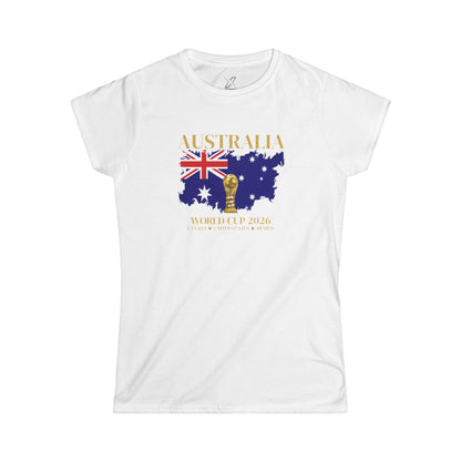 Fierce, Stylish, and Proud! Australia Women’s World Cup Tee. Let's Go Australia!!!