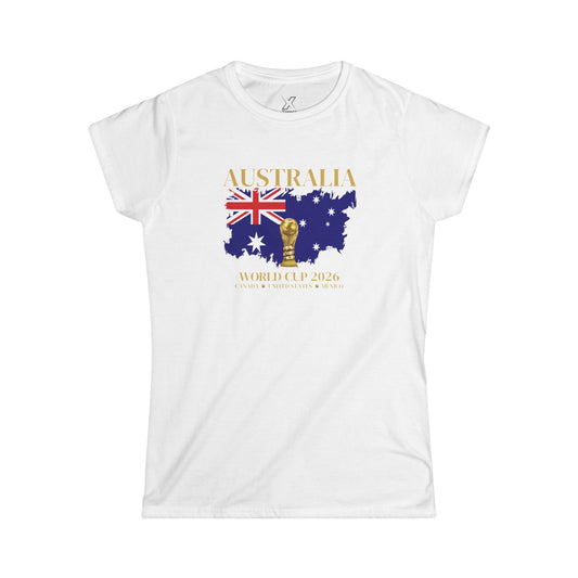 Fierce, Stylish, and Proud! Australia Women’s World Cup Tee. Let's Go Australia!!!