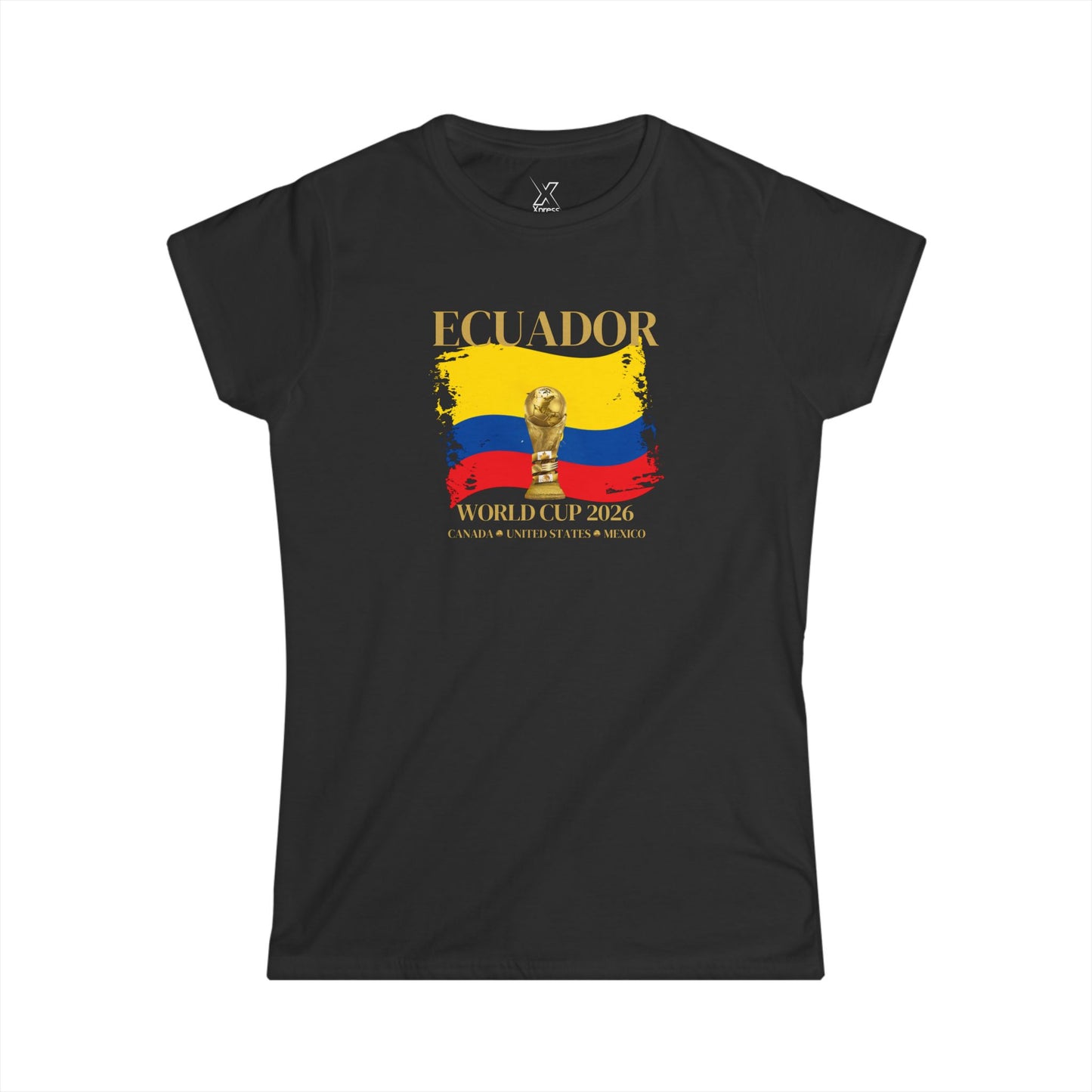 Vamos Ecuador!!!  Cheer your heart out!  Soccer Fan Gift, Sports Apparel Women, 2026 Shirt, Casual Sportswear