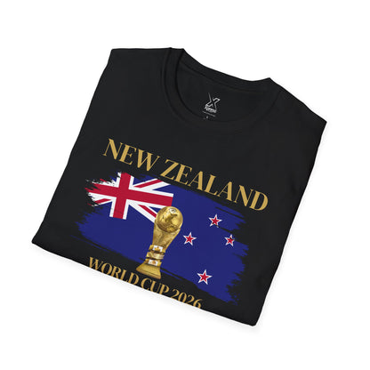 New Zealand What Are You Waiting For?  Show Your Spirit! The Ultimate Football Fan T-shirt!  World Cup 2026 Here We Come!