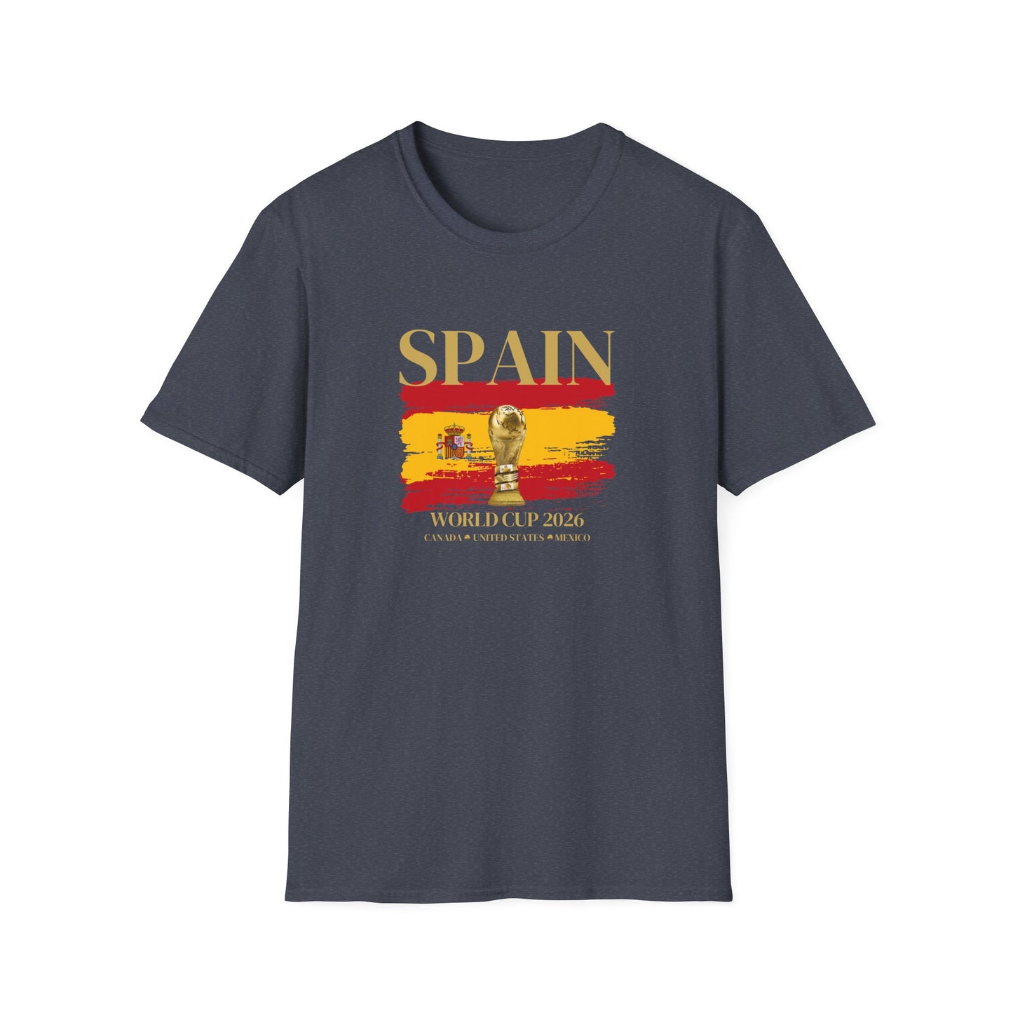 Vamos España! Aupa Espainia! Glory Awaits For You! Cheer Loud And Strong with this Ultimate Spanish Football Fan T-shirt!  World Cup 2026 Here We Come!