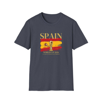 Vamos España! Aupa Espainia! Glory Awaits For You! Cheer Loud And Strong with this Ultimate Spanish Football Fan T-shirt!  World Cup 2026 Here We Come!