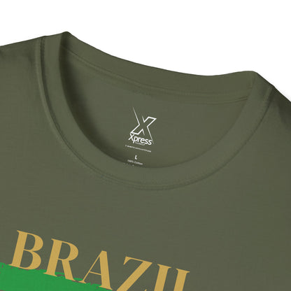 Ignite Your Brazilian Passion with this Brazil World Cup Unisex T-Shirt, Soccer Fan Apparel, Sports Tee, Gift for Football Lovers, 2026 Championship Shirt