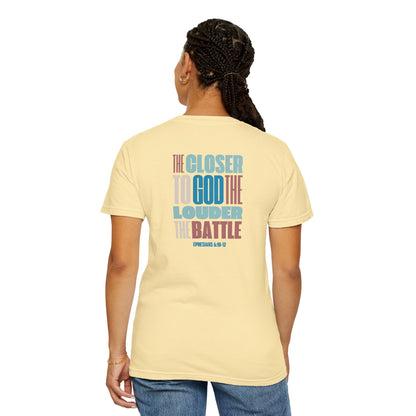 Spiritual Battle T-Shirt | Unisex Inspirational Tee | Faith-Based Comfort Wear