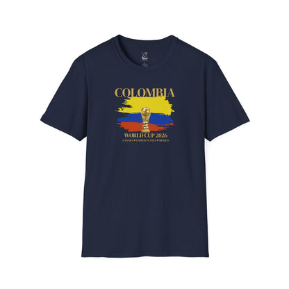 Show Off Your Colombian Pride! The Ultimate Football Fan T-shirt! World Cup 2026 Here We Come!