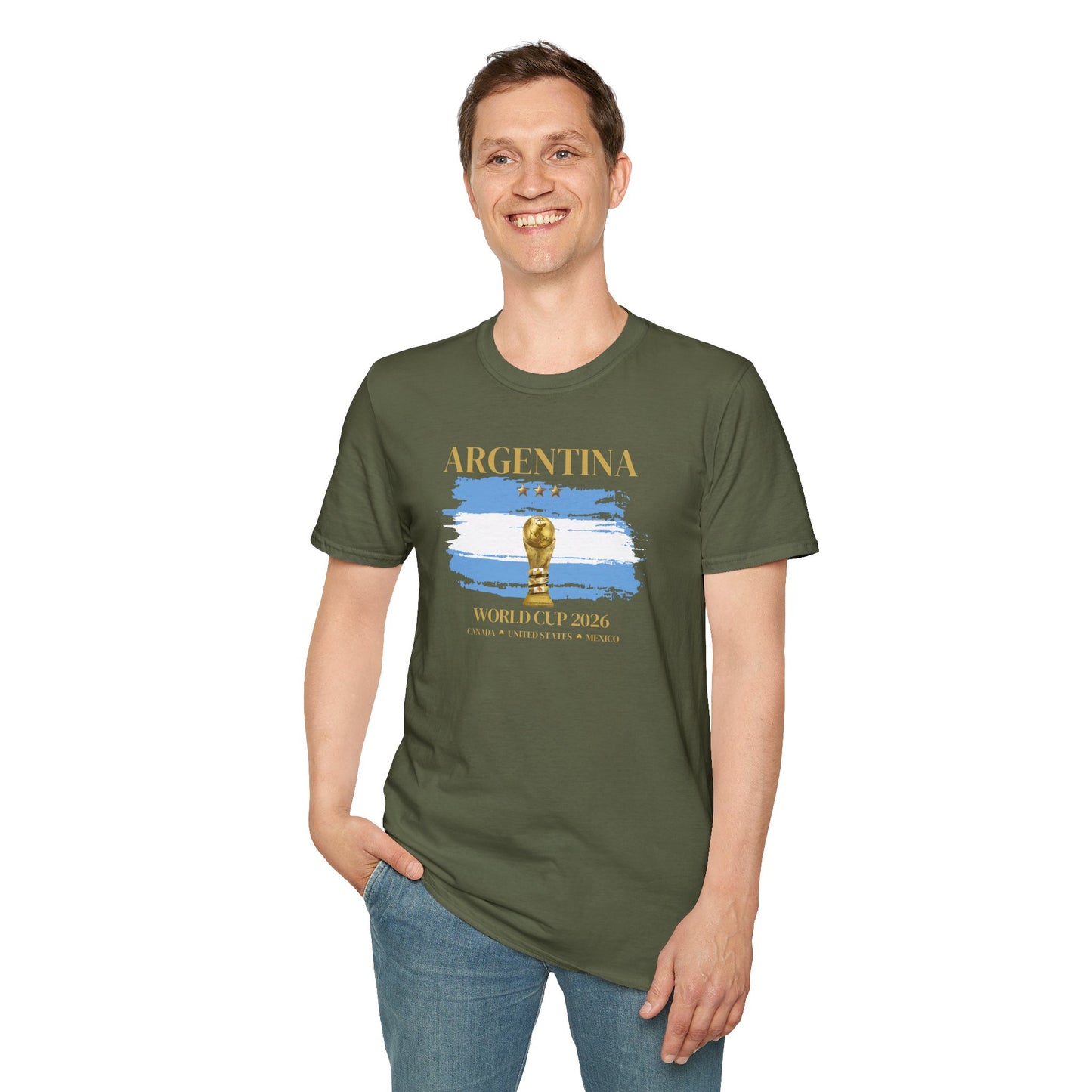 Unleash Your Argentine Passion! The Ultimate Football Fan T-shirt! World Cup 2026 Here We Come!