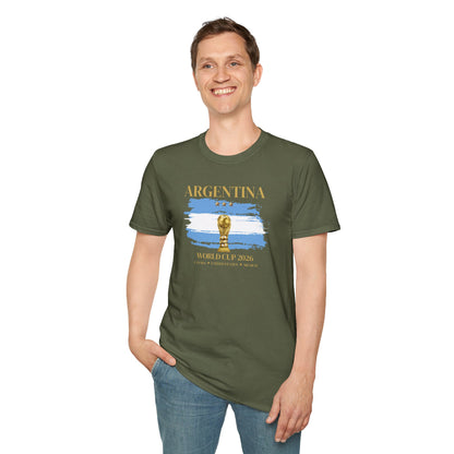 Unleash Your Argentine Passion! The Ultimate Football Fan T-shirt! World Cup 2026 Here We Come!