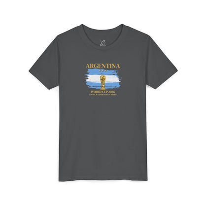 Vamos, Argentina! Let's Go! Your Kids Are Going To Love This Youth World Cup Tee! Great Gift For Birthdays, Sports Events, And, Of Course, The World Cup Festivities!