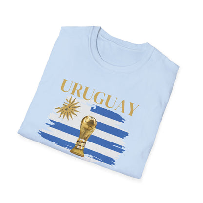 Vamos Uruguay! Por Honor. Por Gloria. For Uruguay! Unleash Your Celeste Spirit with this Ultimate Uruguay Fan T-Shirt for World Cup 2026!