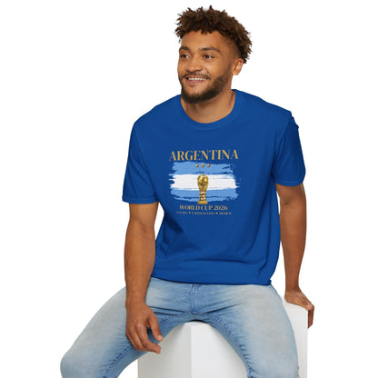 Unleash Your Argentine Passion! The Ultimate Football Fan T-shirt! World Cup 2026 Here We Come!
