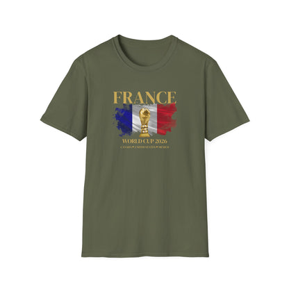 Allez la France! Show your pride with this Ultimate Football Fan T-shirt!  World Cup 2026 Here We Come!