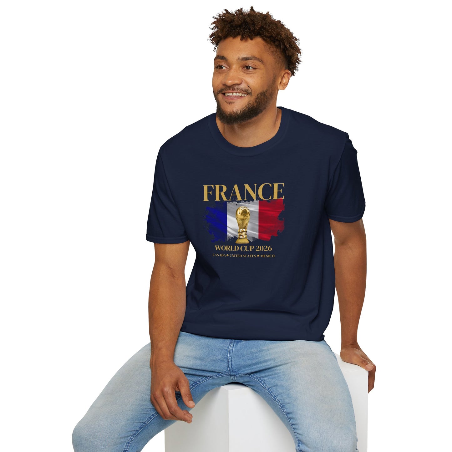Allez la France! Show your pride with this Ultimate Football Fan T-shirt!  World Cup 2026 Here We Come!