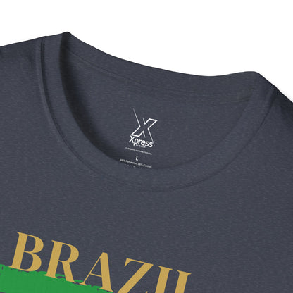 Ignite Your Brazilian Passion with this Brazil World Cup Unisex T-Shirt, Soccer Fan Apparel, Sports Tee, Gift for Football Lovers, 2026 Championship Shirt