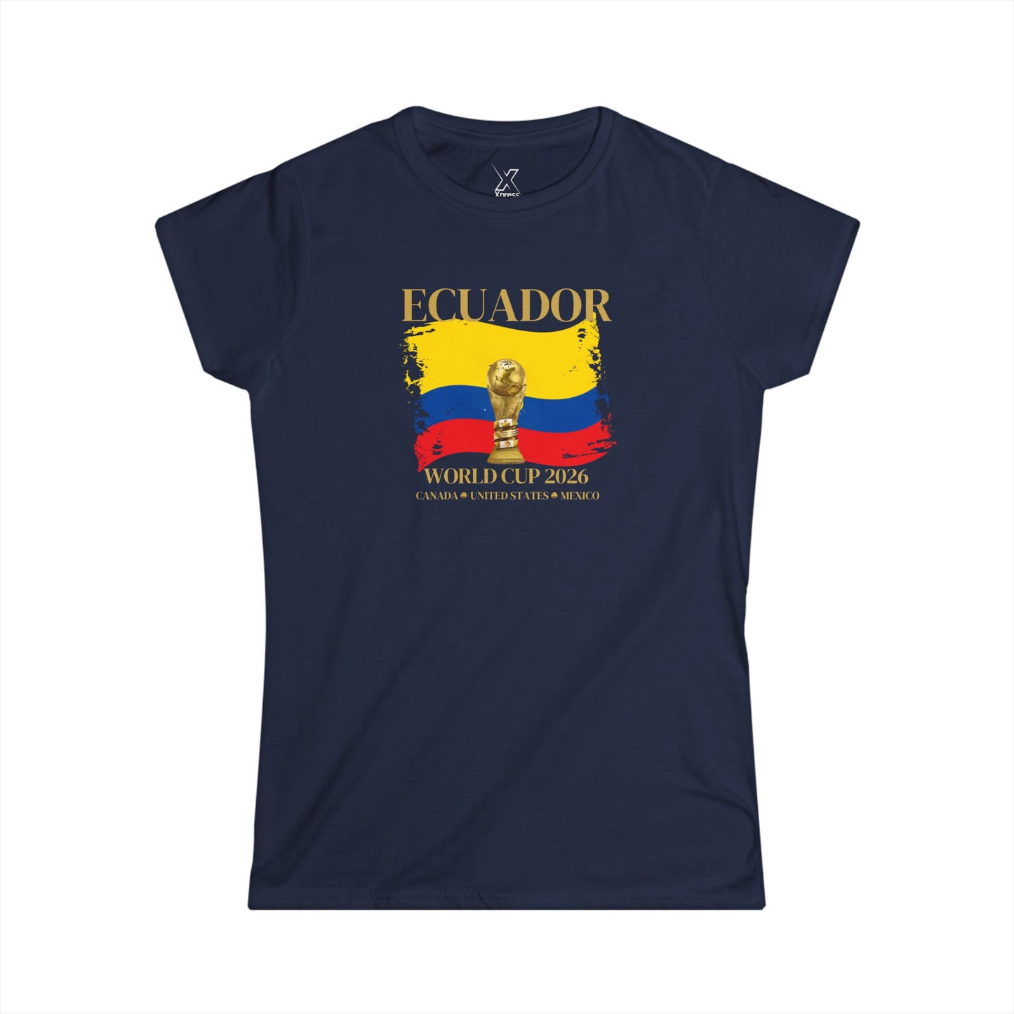Vamos Ecuador!!!  Cheer your heart out!  Soccer Fan Gift, Sports Apparel Women, 2026 Shirt, Casual Sportswear